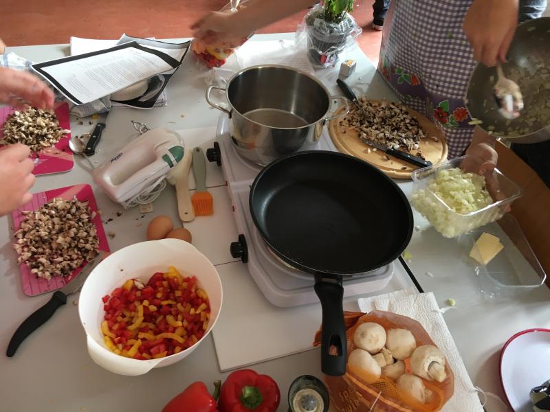 Impressionen zur Projektwoche 2017 "El sabor de España" - eine kulinarische Reise durch Spanien