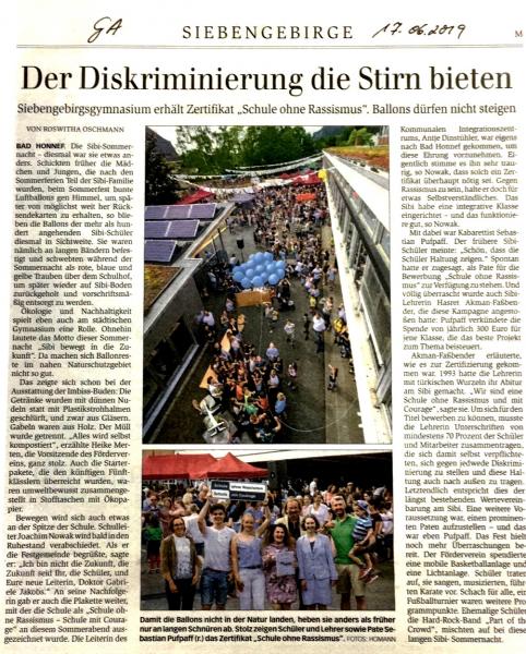 Zeitungsartikel