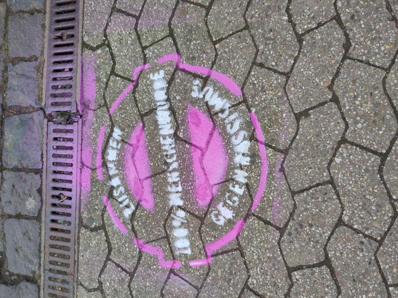 PInk gegen Rassismus