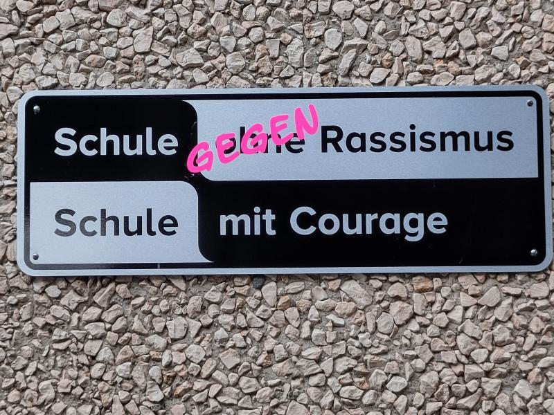 PInk gegen Rassismus