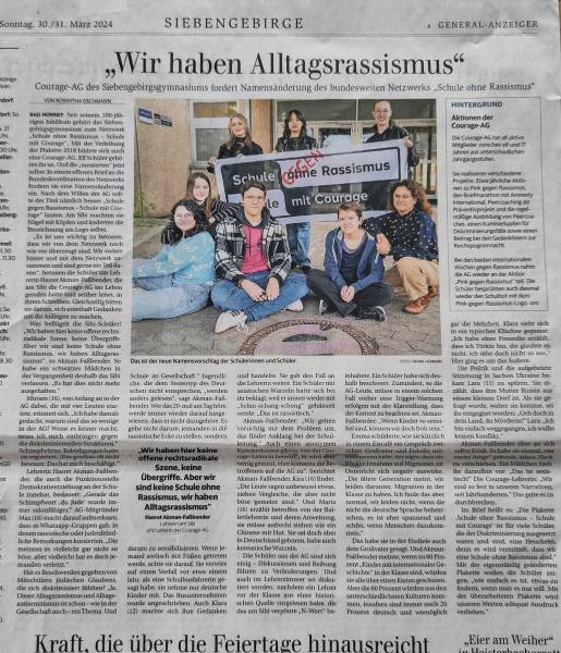 Artikel GA 30. März