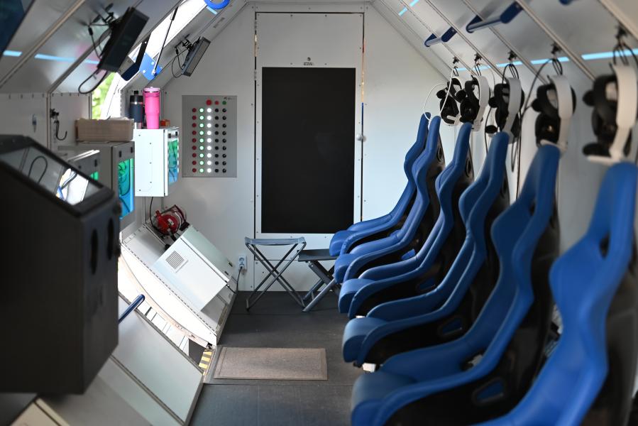 SpaceBuzz von innen 